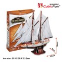 Cubic Fun Puzzle 3D Żaglowiec Dwumasztowy