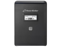 PowerWalker UPS LINE-INTERACTIVE 1500VA 2X SCHUKO + 2XIEC OUT, RJ11/RJ45 IN/OUT, USB, LCD