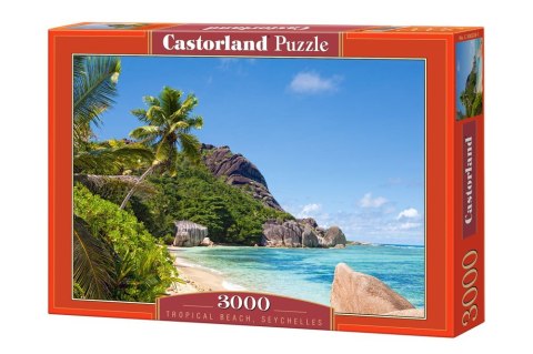 Castor Puzzle 3000 elementów Plaża tropikalna