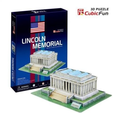 Cubic Fun PUZZLE 3D Lincoln Memorial