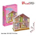 Cubic Fun Puzzle 3D Domek dla lalek Sara's Home