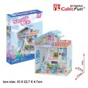 Cubic Fun Puzzle 3D Domek dla lalek Seaside Villa