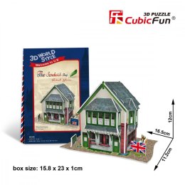 Cubic Fun Puzzle 3D Domki świata - Wielka Brytania Sandwich Shop