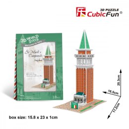 Cubic Fun Puzzle 3D Domki świata - Włochy St. Marks Campani