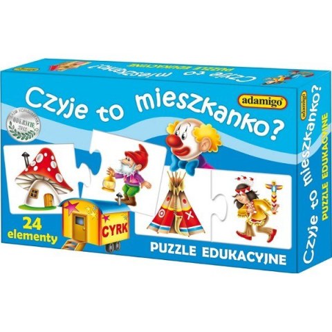 Adamigo Ukł. Puzzle Czyje to mieszkanko?