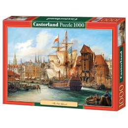 Castor Puzzle 1000 elementów Stary Gdańsk Statek