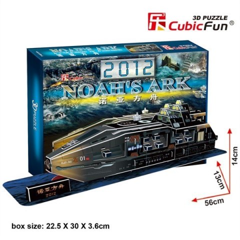 Cubic Fun PUZZLE 3D Arka Noego