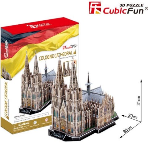 Cubic Fun PUZZLE 3D Cologne Cathed ralDuży Zestaw