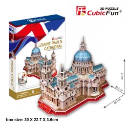 Cubic Fun PUZZLE 3D Katedra Św. Pawła Zestaw XL