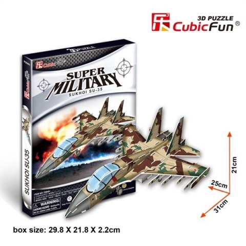 Cubic Fun PUZZLE 3D Sukhoi SU-35