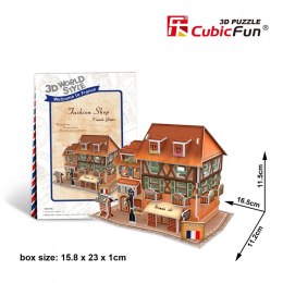 Cubic Fun Puzzle 3D Domki świata - Francja Fashion Shop