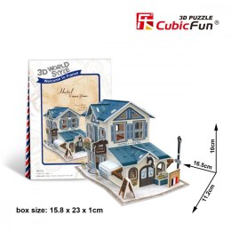 Cubic Fun Puzzle 3D Domki świata - Francja Hotel