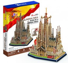 Cubic Fun Puzzle 3D Duży zestaw Sagrada Familia