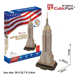 Cubic Fun Puzzle 3D Empire State Building 66 elementów