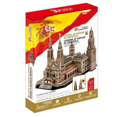 Cubic Fun Puzzle 3D Katedra de Santiago de Compostela Zestaw XL