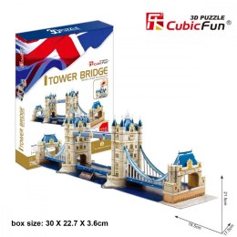 Cubic Fun Puzzle 3D Tower Bridge 120 elementów