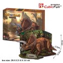 Cubic Fun Puzzle 3D Triceratops