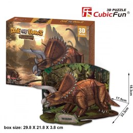 Cubic Fun Puzzle 3D Triceratops