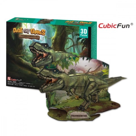 Cubic Fun Puzzle 3D Tyrannosaurus T-Rex