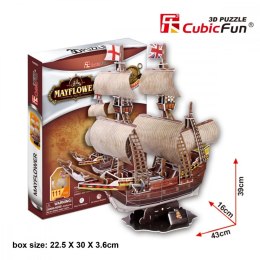 Cubic Fun Puzzle 3D Żaglowiec Mayflower