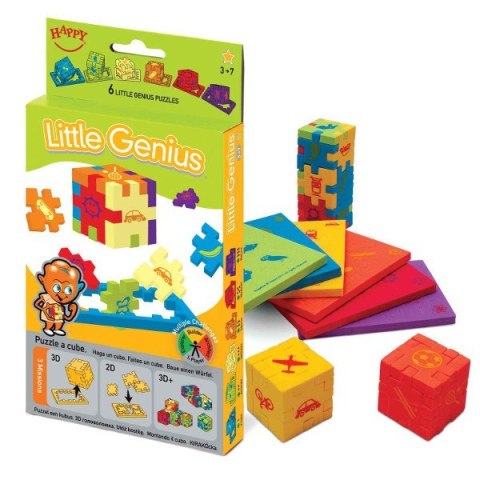 Grapet HAPPY Puzzle Genius Cube 6-pack 3-7 lat