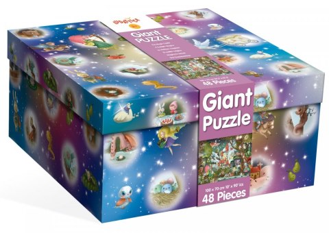 Lisciani Puzzle Gigant puzzle magiczny zamek 48 elementów