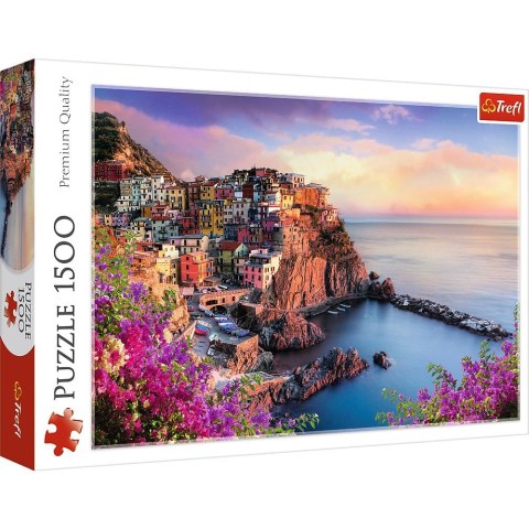 Trefl Puzzle 1500 elementów Widok na miasteczko Manarola