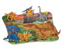 4m Puzzle 3D Dinozaury