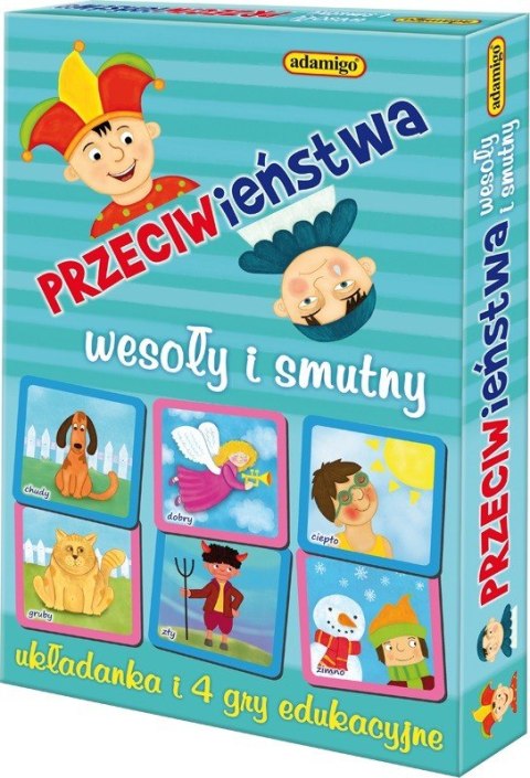 Adamigo Wesoły i smutny - przeciwieństwa