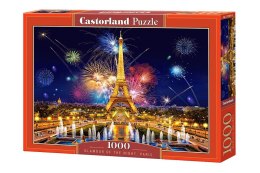 Castor Puzzle 1000 elementów Nowy rok w Paryżu