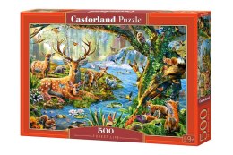 Castor Puzzle 500 elementów Leśne życie