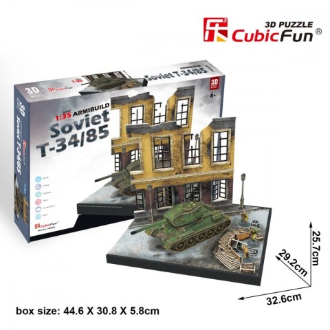 Cubic Fun Puzzle 3D British Cromwell 157 elementów