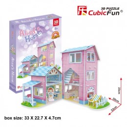 Cubic Fun Puzzle 3D Domek dla Lalek 73 elementy