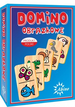 Abino Gra Domino obrazkowe Owoce/Zwierzęta