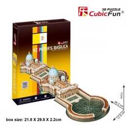 Cubic Fun Puzzle 3D Bazylika św. Piotra 56 elementów