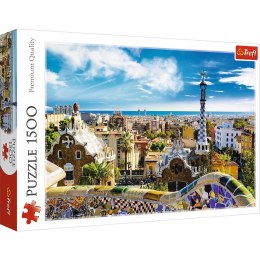 Trefl Puzzle 1500 elementów Park Guell, Barcelona