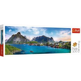 Trefl Puzzle 500 elementów Panorama - Archipelag Lofoty, Norwegia