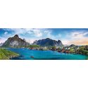 Trefl Puzzle 500 elementów Panorama - Archipelag Lofoty, Norwegia