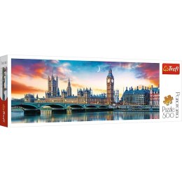 Trefl Puzzle 500 elementów Panorama - Big Ben i Pałac Westminsterski