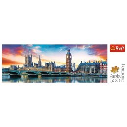 Trefl Puzzle 500 elementów Panorama - Big Ben i Pałac Westminsterski