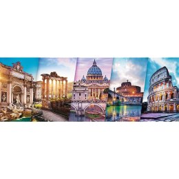 Trefl Puzzle 500 elementów Panorama - Podróż do Włoch