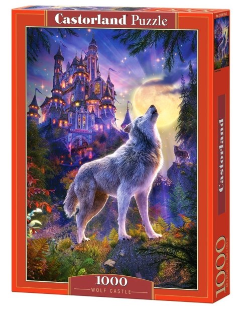 Castor Puzzle 1000 elementów - Wilk i zamek