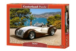 Castor Puzzle 500 elementów - Samochód Roadster w Riwierze