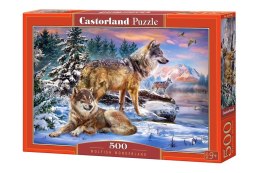 Castor Puzzle 500 elementów - Wilcza Kraina Czarów