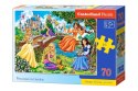 Castor Puzzle 70 elementów - Księżniczki w ogrodzie