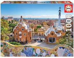 Educa Puzzle 1000 elementów Barcelona widok z parku Guell