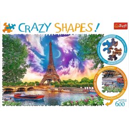 Trefl Puzzle 600 elementów Crazy Shapes - Niebo nad Paryżem