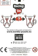 EUREKA 3D Gra Łamigłówka druciana Racing nr 26