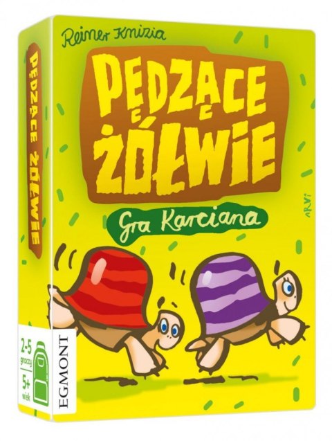 Egmont Gra Pędzące Żółwie Gra karciana