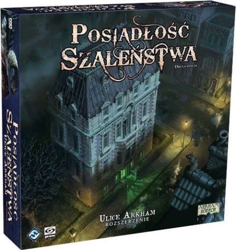 Galakta Gra Posiadłość Szaleństwa Ulice Arkham 2 Edycja